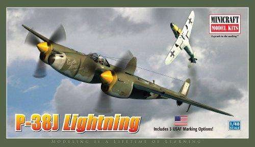 Minicraft 1/48 P-38J Lightning