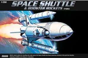 Academy 1/228 Space Shuttle With Rockets