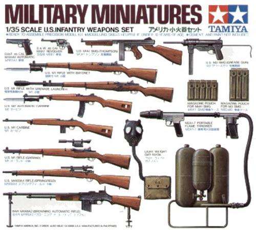 Tamiya 1/35 U.S.Infantry Weapons