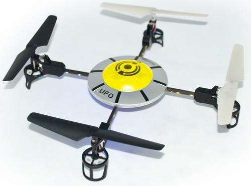 Foda 2.4GHz 4-Channel UFO 380 Quadcopter with LEDs