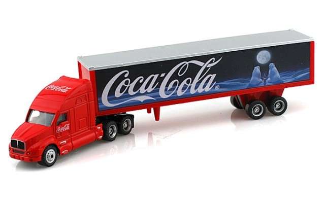 Motor City Classic HO 1/87 Coca-Cola "Bears & Moon" Long Hauler Truck