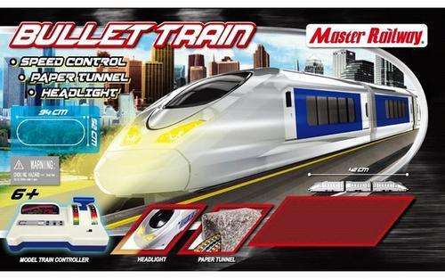 Clearance - Golden Bright Bullet Train Set - 6' Oval