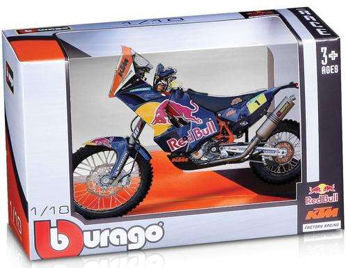 24 x Bburago 1/18 Red Bull KTM 450 Dakar Rally
