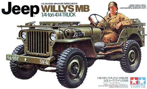 Tamiya 1/35 US Willys Jeep MB 1/4 Ton