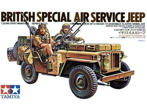Tamiya 1/35 British SAS Jeep LTD