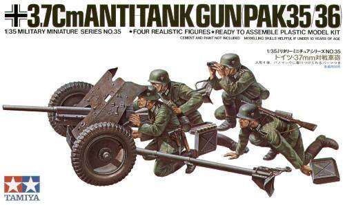 Tamiya 1/35 German 37mm Anti-tank