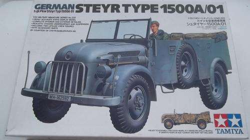 Tamiya 1/35 German Steyr Type 1500A/A1 - With Photo Etch Set