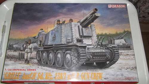Dragon 1/35 'Grille' Ausf.H Sd. Kfz. 138/1 - Started