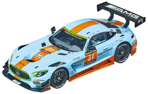 Clearance - Carrera 1/32 Slot Car - MERC-AMG GT3 "GULF RACING #31" SILVERSTONE 12H