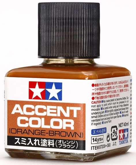Tamiya Panel Accent Orange-Brown - 40ml