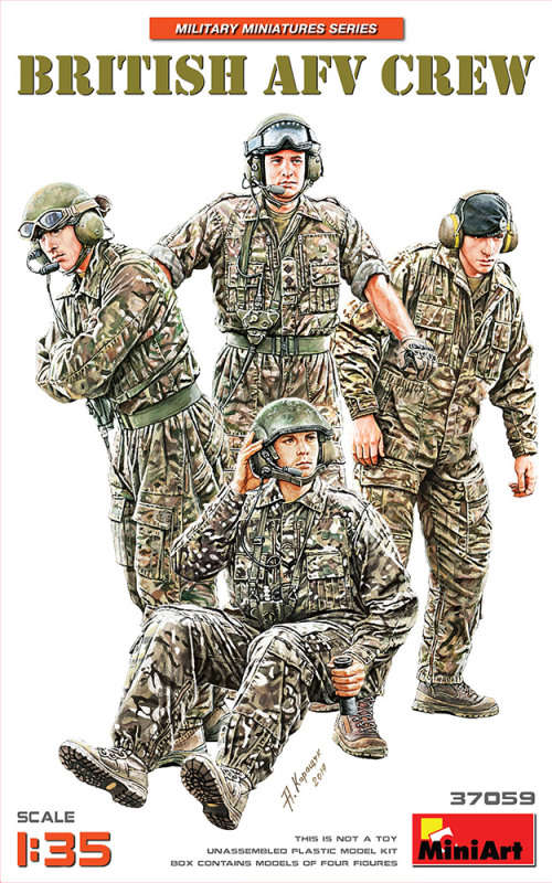 MiniArt 1/35 British AFV Crew