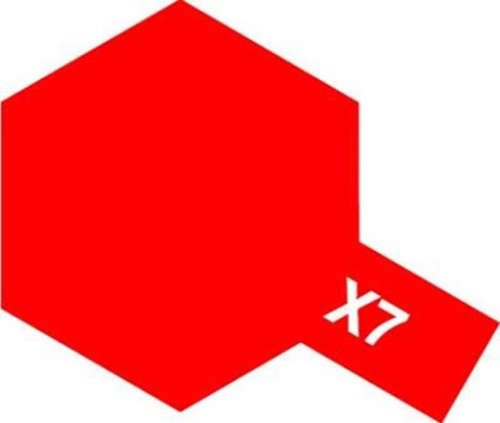 Tamiya X-7 Gloss Red Acrylic - 23ml Bottle