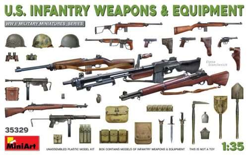 MiniArt 1/35 U.S. Infantry Weapons & Equipment