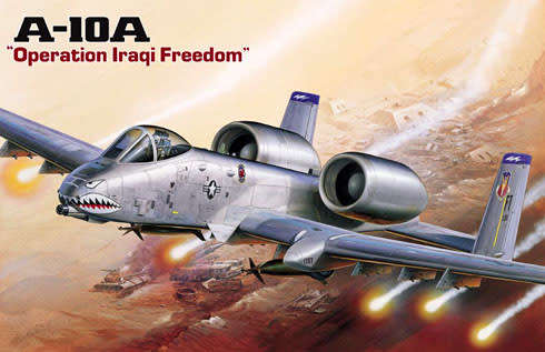 Clearance - Academy 1/72 A-10A Warthog "O.I.F."