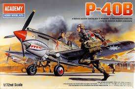 Clearance - Academy 1/72 Curtiss P-40B Tomahawk