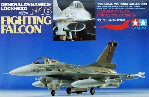 Tamiya 1/72 F-16 Fighting Falcon