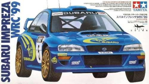 Tamiya 1/24 Subaru Impreza 1/24 WRC 1999