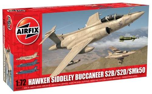 AIRFIX 1/72 BUCCANEER S2B - SAAF DECALS INCLUDED