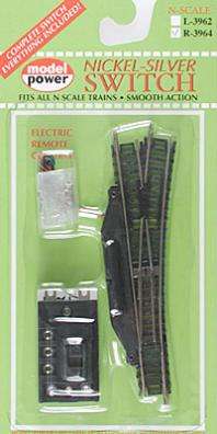 Model Power N Gauge - Right Hand Point (Turnout Switch)