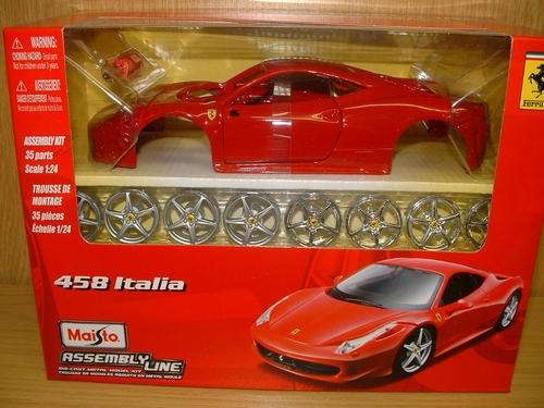 1/24th Maisto Ferrari 458 Italia Kit