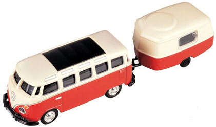 Model Power  HO 1/87 VW Bus W/Camper