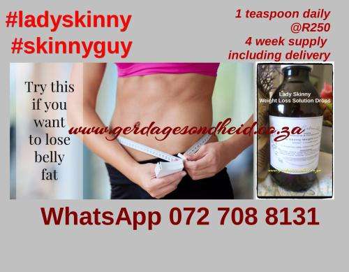 Lady Skinny  / Skinny Guy Natural Weight Loss Solution 2 month supply