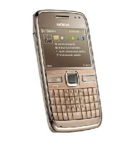 New Nokia E72 GSM 3G Unlocked Smartphone WiFi 5MP Camera Gold+free 8GB memory card