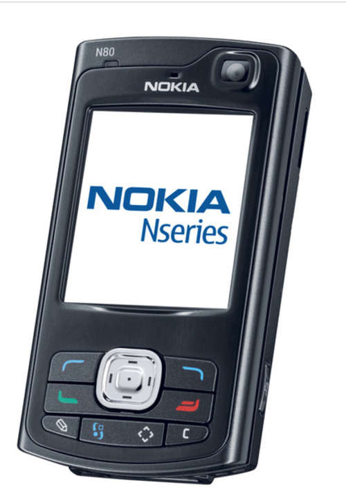 Nokia N80 Mobile phone black (Unlocked) Smartphone 3G 3mp camera Wi-Fi Slide Used B
