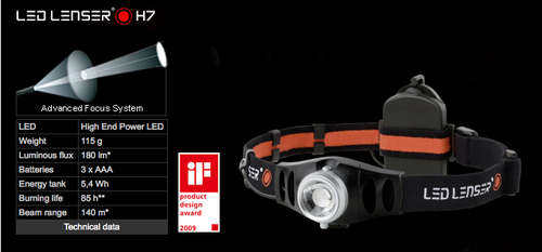 LED LENSER H7 - 100% AUTHENTIC