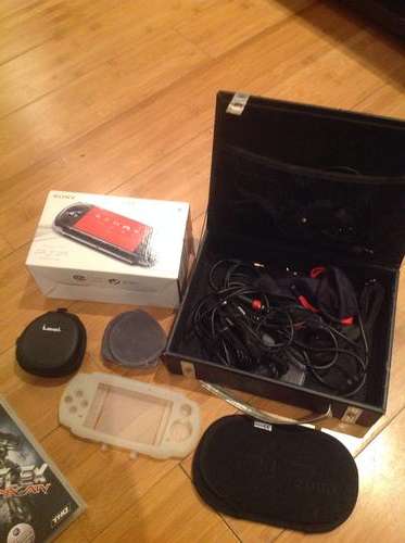 Sony psp 3004 with accessories