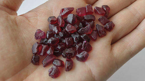 Rubies rough mozambique