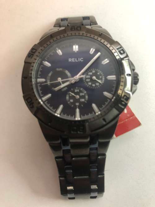 Lot of 3 watches RELIC BY FOSSIL and CLAIBORNE