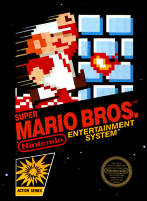 Super Mario Bros (NES NTSC) Boxed CIB