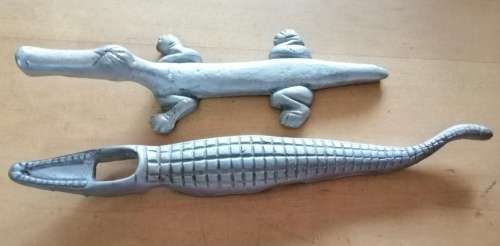 VINTAGE CROCODILE NUT CRACKER