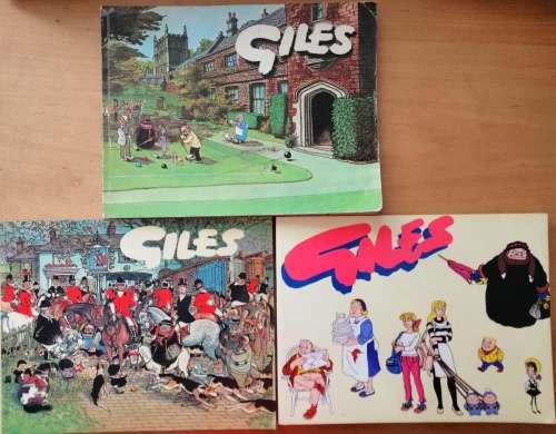 GILES AND MACS CARTOON BOOKS
