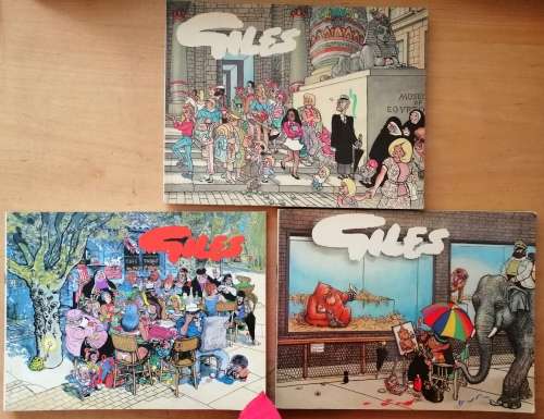 GILES AND MACS CARTOON BOOKS