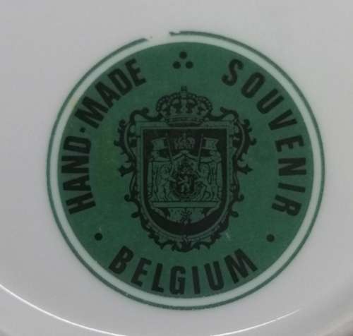 BELGIUM SOUVENIR MINI PLATE