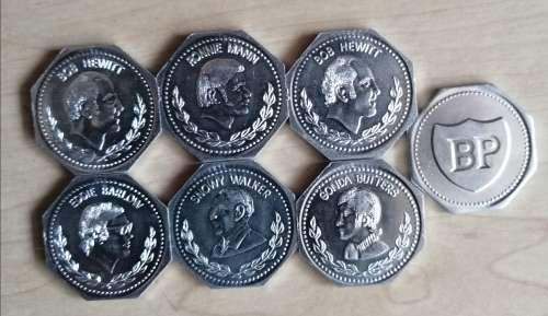 BP SPORT STAR COINS
