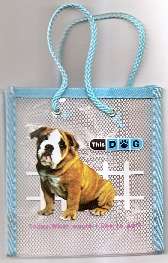 BULLDOG DESIGN GIRLS HANDBAG