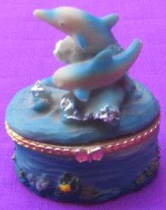 DOLPHIN TRINKET BOX