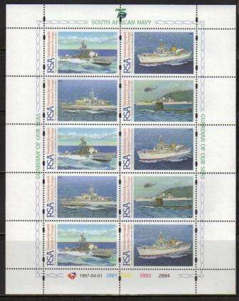 RSA 1997 SA NAVY MNH FULL SHEET