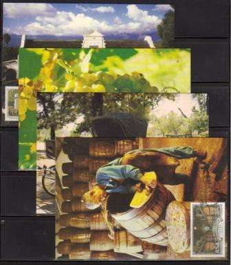 RSA 1987 PAARL SET OF 4 MAXI CARDS