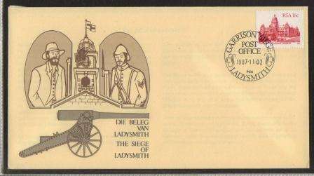 RSA 1987 COM COVER THE SEIGE OF LADYSMITH