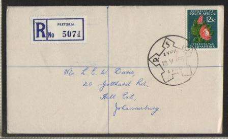 MILITARY COM COVER - 1966 REG 1 FIELD POST OFFICE (FPO) DATED 18/5/66
