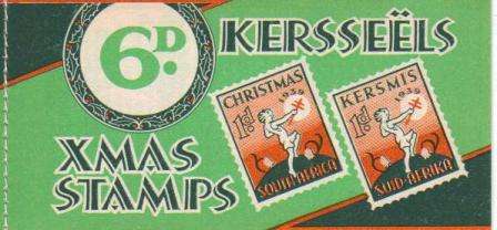 UNION SA 1939 6D CHRISTMAS BOOKLET COMPLETE