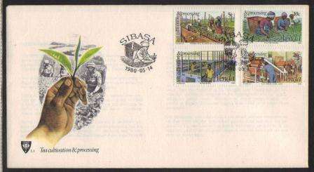 VENDA 1980 TEA CULTIVATION OFFICIAL FDC 1.3