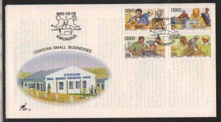 CISKEI 1985 SMALL BUSINESSES FDC 1.15