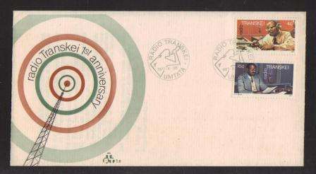 TRANSKEI 1977 RADIO TRANSKEI OFFICIAL FDC 1.6