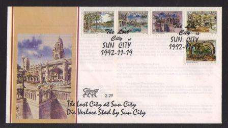 BOP 1992 THE LOST CITY AT SUN CITY FDC 2.29