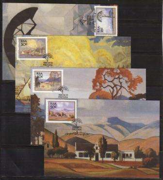 RSA 1989 PIERNEEF SET OF 4 MAXI CARDS